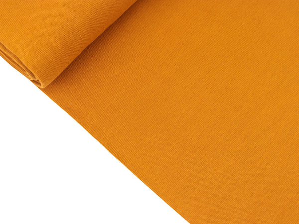 Glatte Bündchenware Heike ocker