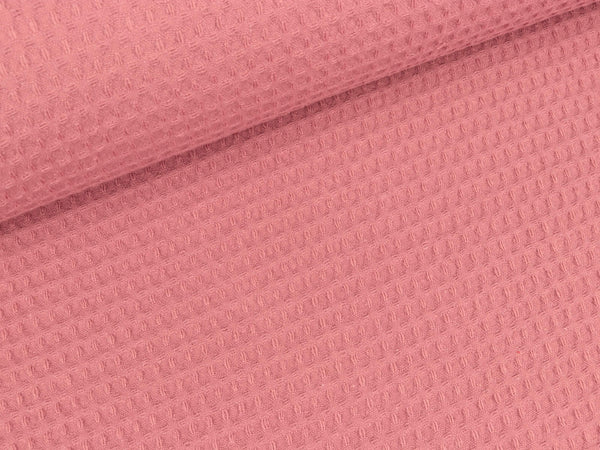 Waffelpiqué altrosa uni