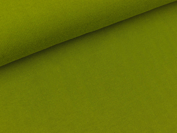 Sweatshirtstoff Anna heugrün uni