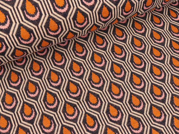 Hamburger Liebe Mini-Jacquard Pattern Love Down Drops anthrazit