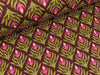 Hamburger Liebe Mini-Jacquard Pattern Love Heather bordeaux