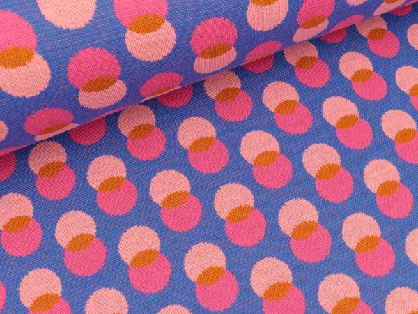 Hamburger Liebe Jacquard Pattern Love Bubble Gum bluette