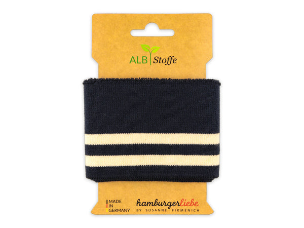 Cuff Me College Midnight Bündchen blue navy-meringa