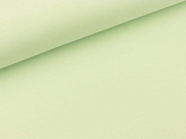 Baumwolljersey helles mint uni