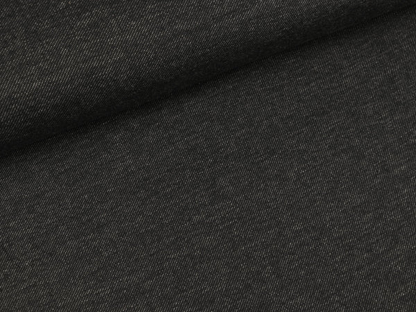 Jeansjersey Austin schwarz meliert