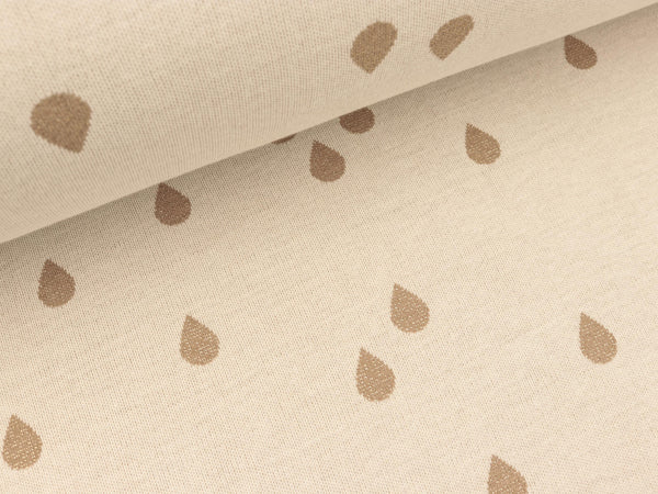 Hamburger Liebe Jacquard GLAM Drops meringa-gold