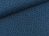 Baumwolljersey Valerie Ranken dunkelblau auf Jeansblau
