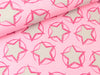 Baumwolljersey Stars in the Middle rosa-pink