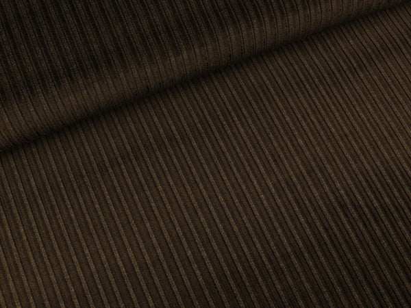 Breitcord Kiesling dunkelbraun uni