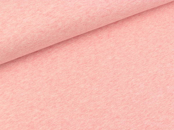 Leichter Sweat Maike rosa meliert uni