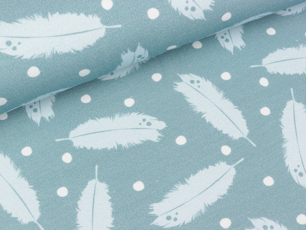 French Terry Federn mint auf Oldmint by Petra Laitner