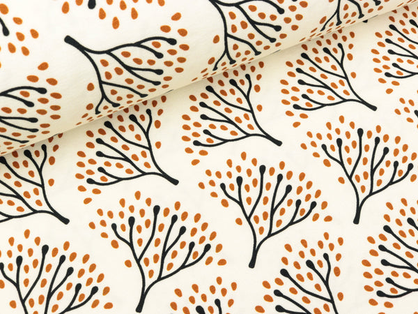 Hamburger Liebe Baumwolljersey Botanical Elderflowers meringa