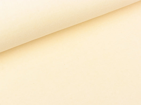 Reststück 33cm - Organic Nicki meringa uni by Hamburger Liebe