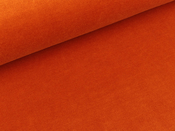 Reststück 43cm - Organic Nicki nepal uni by Hamburger Liebe