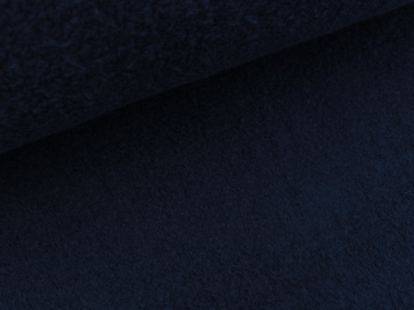 Bio Teddy-Jersey blue navy uni by Albstoffe