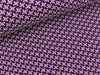 Hamburger Liebe Mini Jacquard Check Point Wind Mill Knit viola-winterweiß