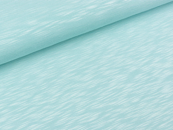 Slub Viskosejersey Milena hellmint meliert uni FS19