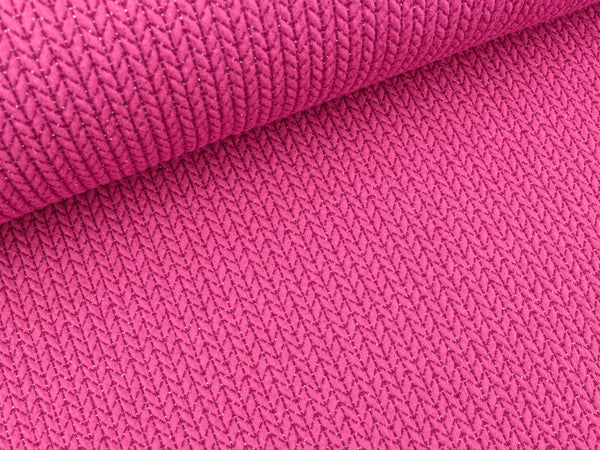 Hamburger Liebe Glow Big Knit ortensia-ciclamino-silber