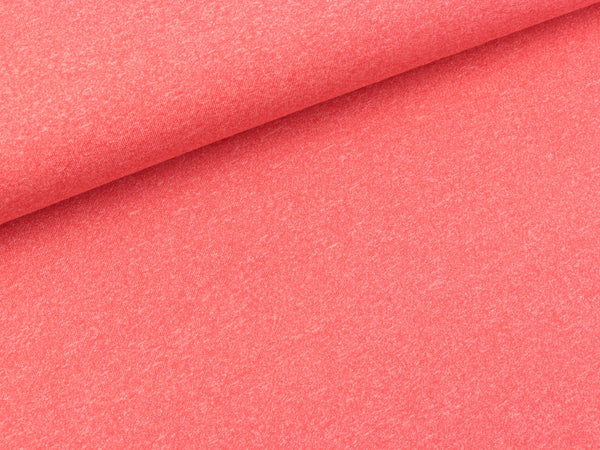 Leichter Sweat Fiona koralle meliert