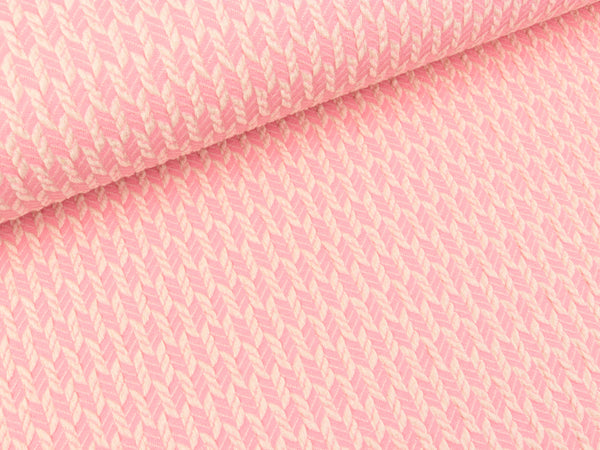 Hamburger Liebe Wanderlust Grain Knit meringa-rosa scuro