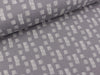 Soft Sweat Funky Stripes weiß auf Grau