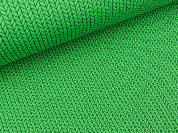 Hamburger Liebe Wanderlust Big Knit clorofilla-verdone