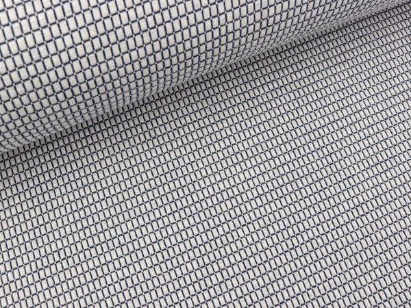 Hamburger Liebe 3D Tiles Knit blue navy-weiß