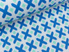 Hamburger Liebe 3 Farb-Jacquardjersey Weekender Choose Me bluette-verdino-weiß