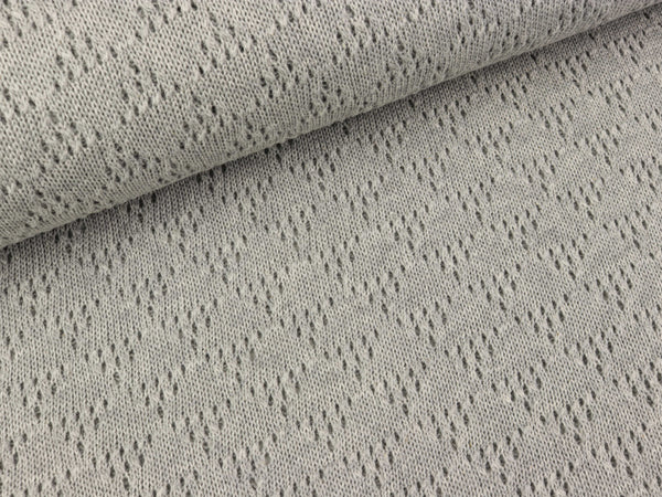 Hamburger Liebe Weekender Grobstrick Triangle Knitty mittelgrau meliert