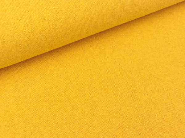 Reststück 31cm - Feinstrick Bene maisgelb meliert