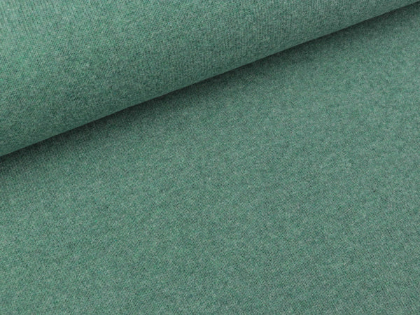 Reststück 7cm - Feinstrick Bene oldmint meliert