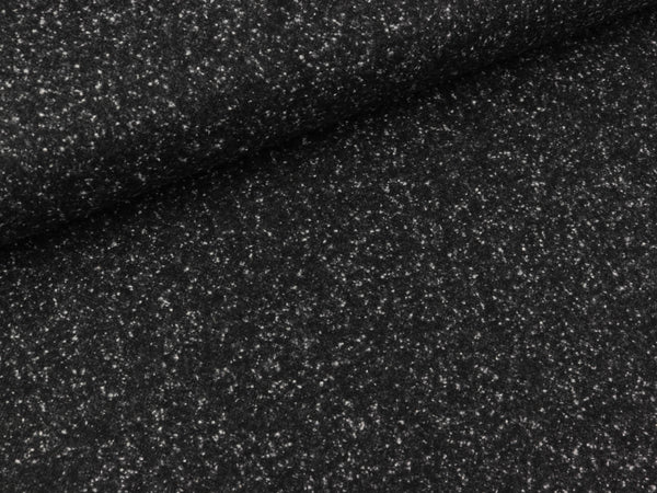 Tweed Camilla Salz und Pfeffer schwarz-weiß