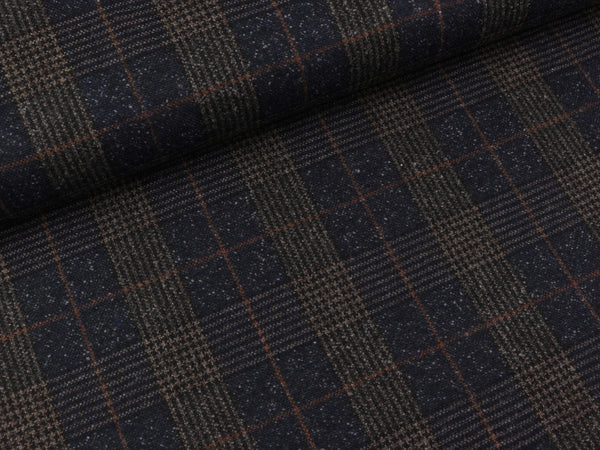 Tweed Wollstoff Antonio navy