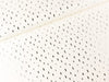 Viskosestoff Chally Foil Print Ovale silber auf Ecru