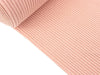 Heavy Rib Lurex Bündchen gold-rose melange Schlauchware