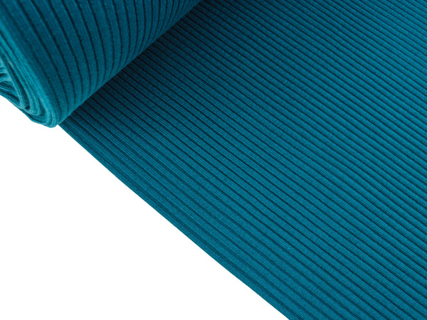 Hipster Cuff Sparkle petrol uni Schlauchware