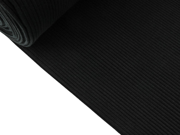 Hipster Cuff Sparkle schwarz uni Schlauchware