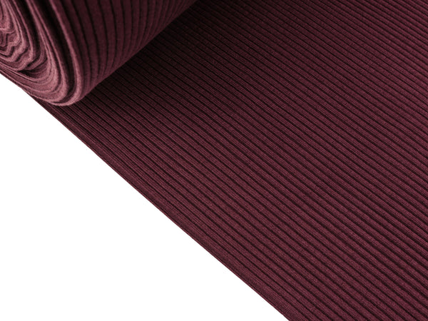 Hipster Cuff Sparkle bordeaux uni Schlauchware