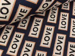 Sparkle Jacquard-Jersey von Hamburger Liebe für Albstoffe
