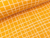 Reststück 125cm - Hamburger Liebe Jacquard Life Loves You Grid curry-meringa