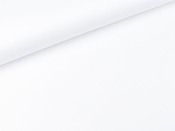 Baumwollstoff Dani weiß uni