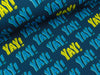 Reststück 9cm - Albstoffe SHIELD PRO Jersey Kids YAY! Next Level blue navy