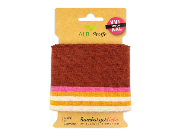 Cuff Me College Midnight Bündchen brucciato-ortensia-curry-meringa