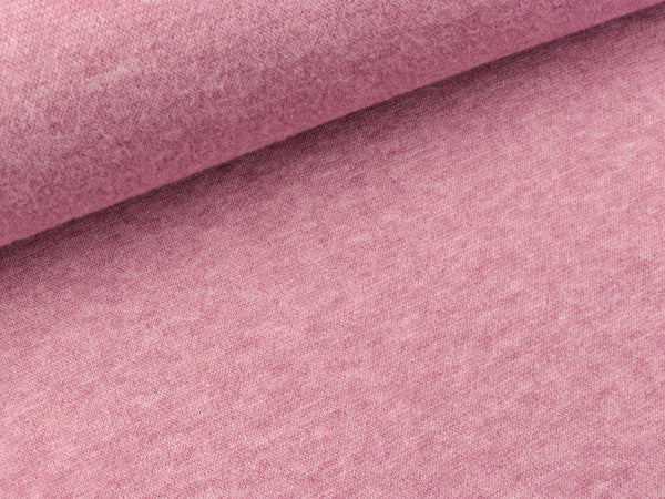 Reststück 20cm - Strickstoff Kai altrosa meliert HW20/21