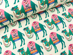 Orient Oxident Baumwolljersey von Hamburger Liebe für Albstoffe