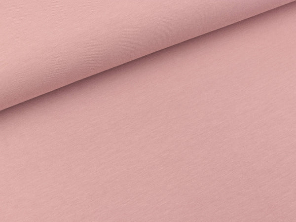 Baumwolljersey Vanessa staubrosa uni HW20/21