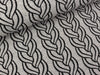 Hamburger Liebe Jacquard Sweet Home Plait Doubleface mittelgrau meliert-schwarz