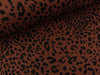 Mantel- und Jackenstoff Glasgow Print Leo tabacco-schwarz