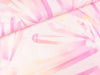 Reststück 25cm - Baumwolljersey Crystal Magic Kristalle hellrosa-pink-gelb by Lycklig Design