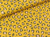 Baumwollpopeline Animal Skin Leoprint ochre